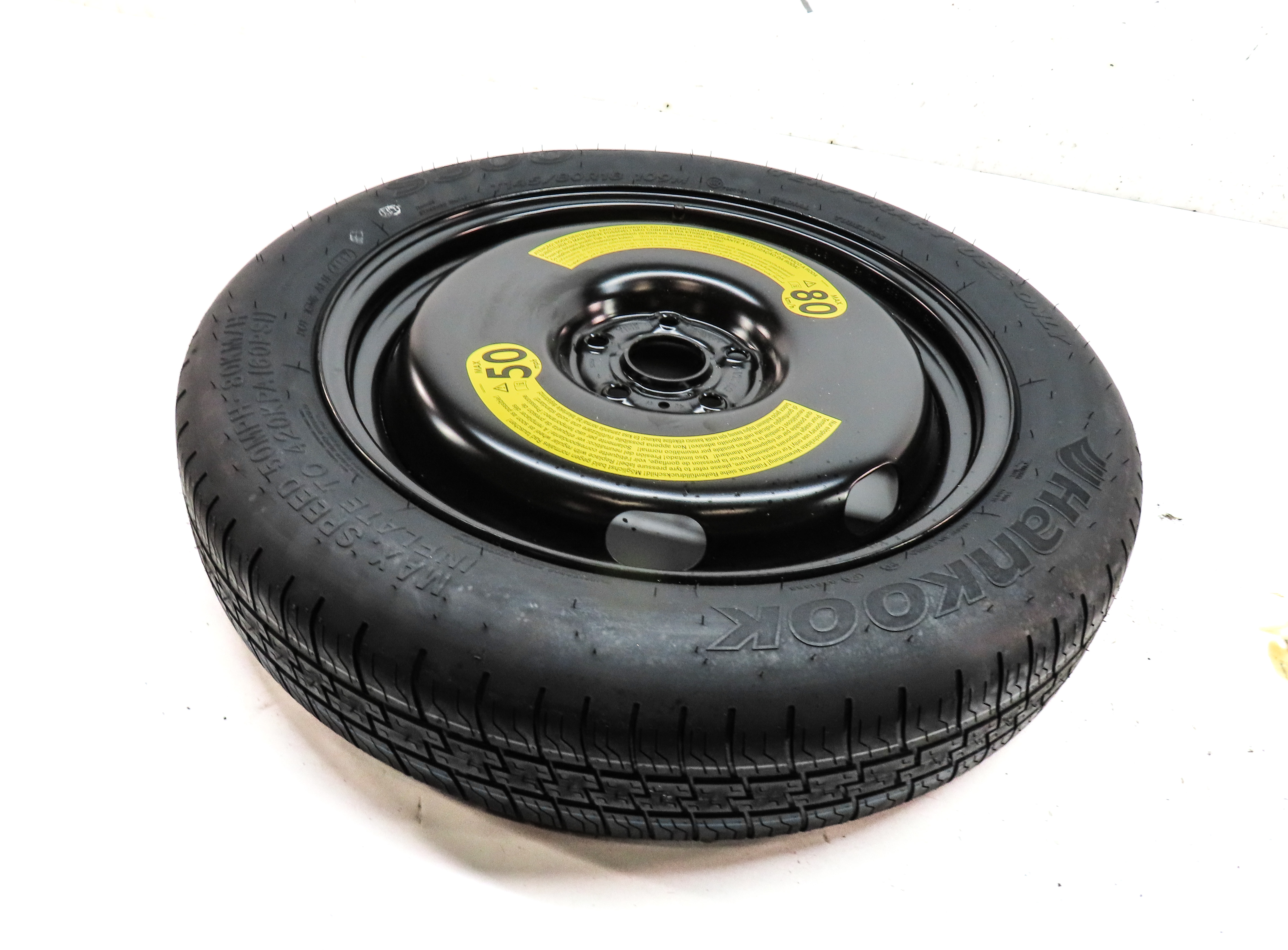 2015-2018 AUDI Q3 (8U) 18x4 SPARE TIRE WHEEL RIM (STEEL) — exact item pictured